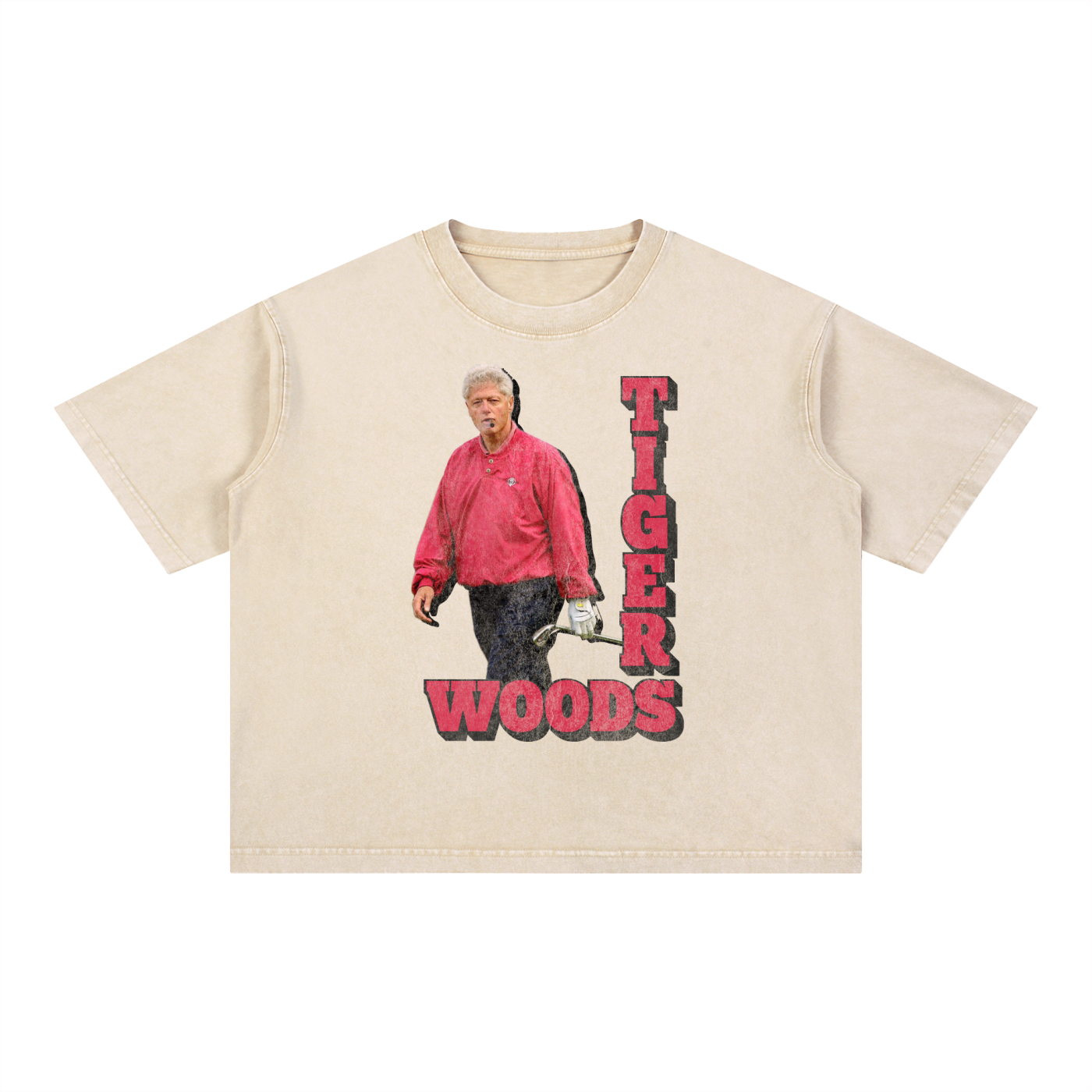 Mineral Wash Boxy Cotton T-Shirt